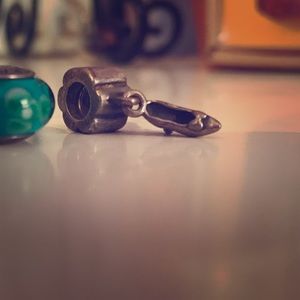 Silver Pandora shoe charm